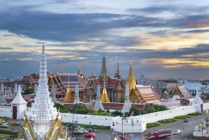 Zwiedzanie Bangkoku z lokalnym transferem i pieszą wycieczką