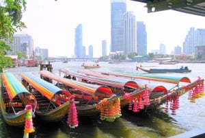 Fantástico Tour por los Canales de Bangkok en Barco de Cola Larga (2 Horas)