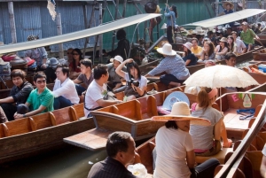 Bangkok: Tour dei mercati galleggianti e di Maeklong in charter privato