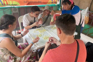 フラワーマーケット＆フラワーアート：多言語対応プライベートツアー