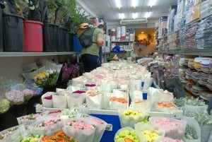 Marché aux fleurs et art floral : visite privée multilingue