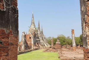 バンコク発：アユタヤ 2 日間 1 泊 遺産探検