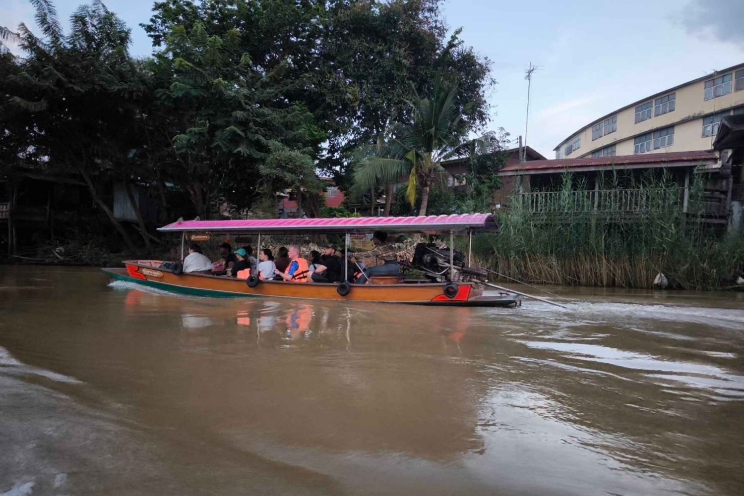 Da Bangkok: Tour pomeridiano della serenità e giro in barca di Ayutthaya
