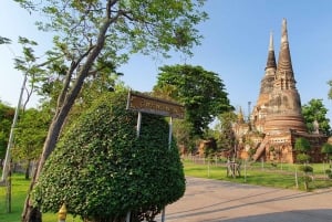 From Bangkok: Ayutthaya Afternoon Serenity Tour & Boat Ride