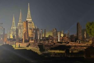 Da Bangkok: Tour pomeridiano della serenità e giro in barca di Ayutthaya