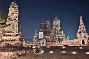 Da Bangkok: Tour pomeridiano della serenità e giro in barca di Ayutthaya