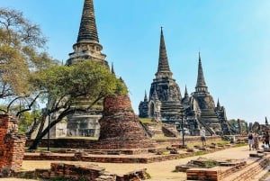 From Bangkok: Ayutthaya & Ayothaya Floating Market Day Trip