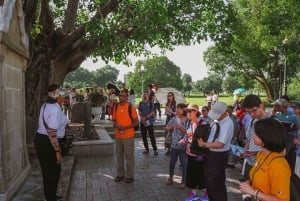 Fra Bangkok: Ayutthaya-dagstur med buss med elvecruise