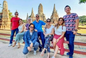 From Bangkok: Tour Ayutthaya + Lunch + Spanish guide