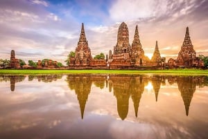 Da Bangkok: Tour Ayutthaya + Pranzo + Guida spagnola