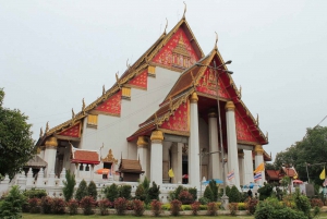 Från Bangkok: Dagsutflykt med chaufför till Ayutthaya