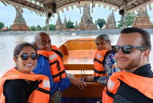 Vanuit Bangkok: Ayutthaya erfgoed & boottocht (privé)