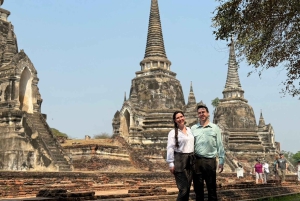 Vanuit Bangkok: Ayutthaya erfgoed & boottocht (privé)