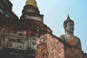 From Bangkok: Ayutthaya Heritage Tour with Sunset Cruise