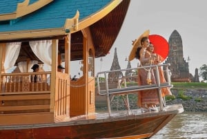 From Bangkok: Ayutthaya Heritage Tour with Sunset Cruise