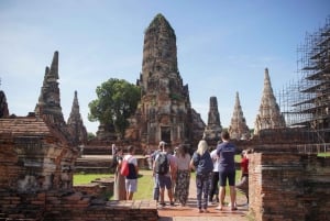 De Bangkok: excursão histórica de um dia a Ayutthaya de ônibus