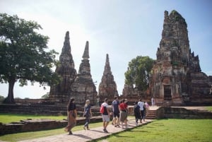 Depuis Bangkok : Visite historique d'Ayutthaya en bus