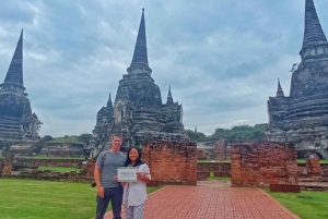 Da Bangkok: Escursione guidata al parco storico di Ayutthaya