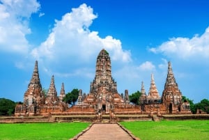 From Bangkok: Ayutthaya Must-Visit Temples with Café