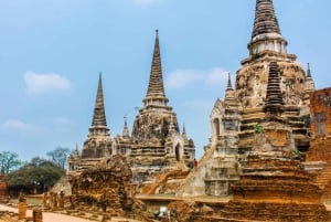 From Bangkok: Ayutthaya Temples and Boat Tour with Lunch