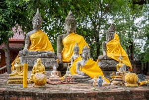 From Bangkok: Ayutthaya Temples and Boat Tour with Lunch