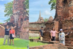 Da Bangkok: tour dei templi di Ayutthaya con il Palazzo Bang Pa-In