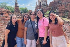 Da Bangkok: tour dei templi di Ayutthaya con il Palazzo Bang Pa-In
