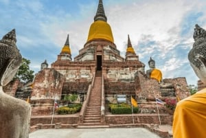 Fra Bangkok: Ayutthaya-tur, Elefantpaladset og Royal Kraal