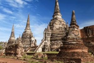 Fra Bangkok: Ayutthaya-tur, Elefantpaladset og Royal Kraal