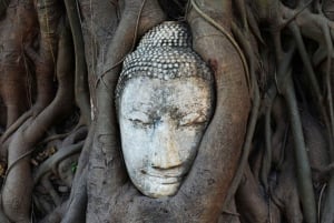 Depuis Bangkok : Excursion privée au palais Bang Pa-In et à Ayutthaya