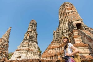 Z Bangkoku: Dostosuj swoją własną całodniową wycieczkę do Ayutthaya