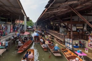 De Bangkok: Traslado particular dos mercados de Damnoen e Maeklong