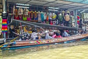Depuis Bangkok : Transfert privé des marchés de Damnoen et de Maeklong