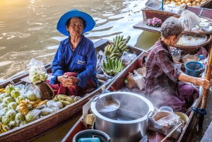 Z Bangkoku: Damnoen Saduak Floating Market Wycieczka z przewodnikiem