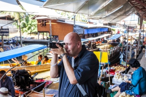 Z Bangkoku: Damnoen Saduak Floating Market Wycieczka z przewodnikiem