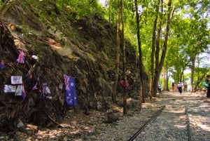 Desde Bangkok: Tour por el Ferrocarril de la Muerte y el Paso del Infierno con almuerzo