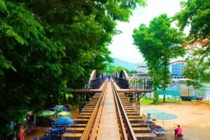Desde Bangkok: Tour por el Ferrocarril de la Muerte y el Paso del Infierno con almuerzo