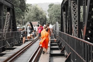 Z Bangkoku: Park Erawan i wycieczka w małej grupie do Kanchanaburi