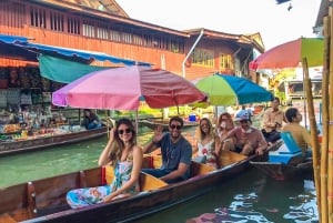 Depuis Bangkok : Visite des marchés et d'Ayutthaya