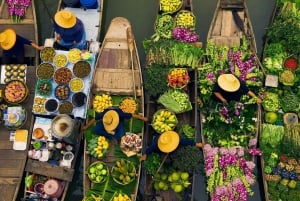 Bangkok: Railway and Floating Market Tour with Dragon Temple