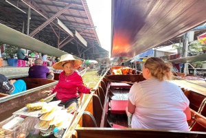 Z Bangkoku: Wycieczka 1-dniowa na pływający targ i do Ayutthaya