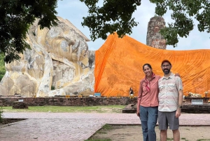 Z Bangkoku: Wycieczka 1-dniowa na pływający targ i do Ayutthaya