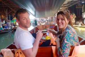 From Bangkok: Floating Market & Ayutthaya Private Day Trip