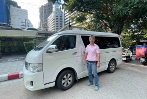 Da Bangkok: Tour dei mercati galleggianti e ferroviari e fattoria delle noci di cocco