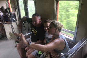 Fra Bangkok: Tur til flydende markeder og jernbanemarkeder og kokosnøddegård