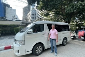 Fra Bangkok: Tur til flydende markeder og jernbanemarkeder og kokosnøddegård