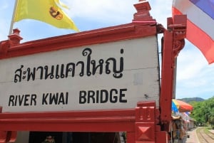 Fra Bangkok: Historisk dagstur til floden Kwai