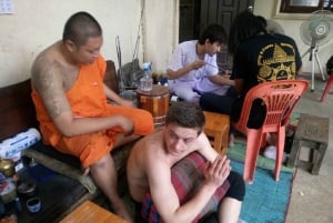 From Bangkok: Holy Tattoo Experience at Wat Bang Phra