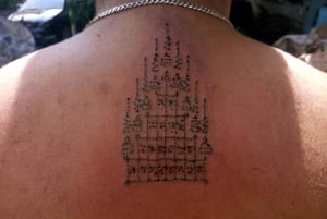From Bangkok: Holy Tattoo Experience at Wat Bang Phra