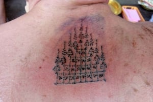 From Bangkok: Holy Tattoo Experience at Wat Bang Phra